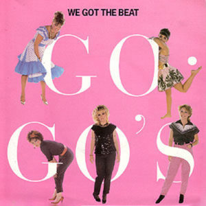 “We Got The Beat” released as a single in the U.K.