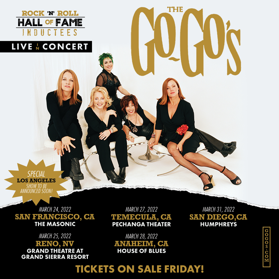 the go go's tour history